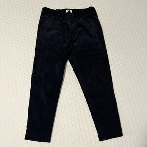Custom Men’s NN07 Keith Pull On Corduroy Slim Pants - Dark Navy - Size Medium